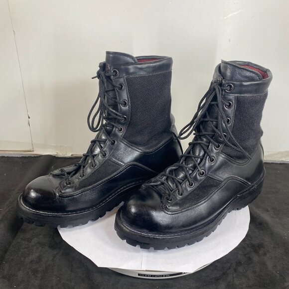 DANNER Men’s 7 Black Combat Tactical Boot, Made In USA, Made in Portland, Or. - Picture 6 of 8